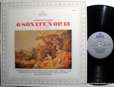 Archiv Production 2533 117 - 6 Sonatas Op. 13 "Il Pastor Fido"