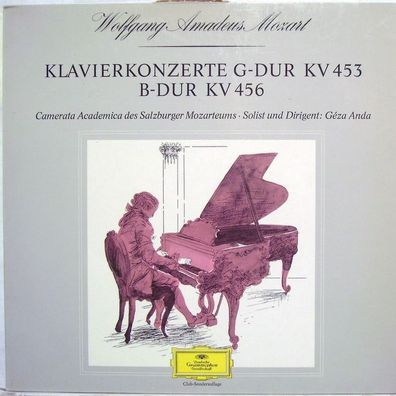 Deutsche Grammophon G 76 835 - Klavierkonzerte G-dur KV 453 / B-dur Kv 456