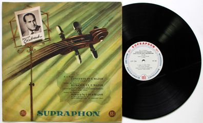Supraphon LPV-244 - Concerto In G Major / Romance In F Major / Sonata No. 1 In D