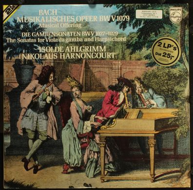Philips 6780 016 - Musikalisches Opfer BWV 1079 | Die Gambesonaten BWV 1027-1029
