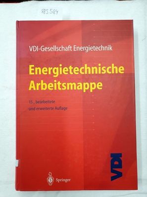 Energietechnische Arbeitsmappe (VDI-Buch) :