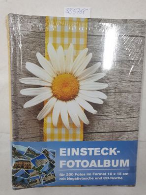 Einsteck-Fotoalbum für 200 Fotos (Design: Margerite)