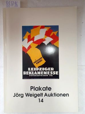 Plakate : Jörg Weigelt Auktionen 14 :