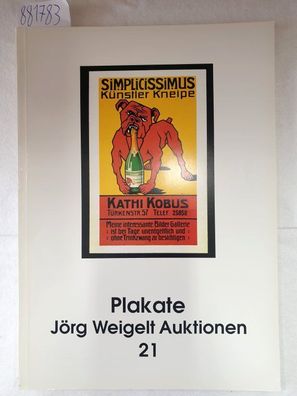 Plakate : Jörg Weigelt Auktionen 21 :
