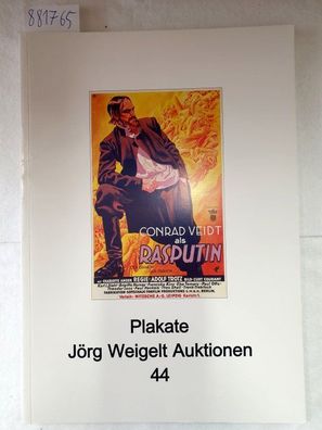 Plakate : Jörg Weigelt Auktionen 44 :