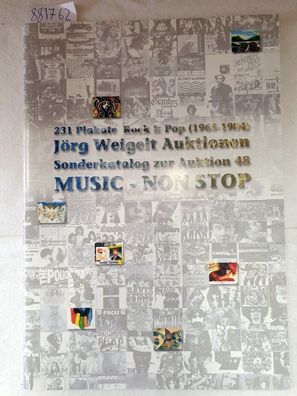 231 Plakate Rock & Pop (1965-1984) : Jörg Weigelt Auktionen : Sonderkatalog zur Aukti