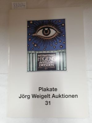 Plakate : Jörg Weigelt Auktionen 31 :