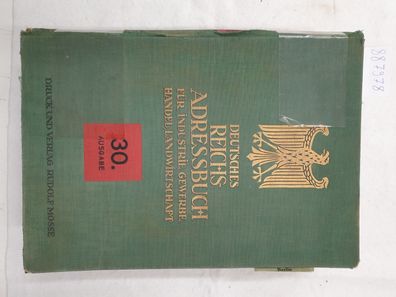 Deutsches Reichs-Adressbuch für Industrie, Gewerbe, Handel, Landwirtschaft 1932 (Band