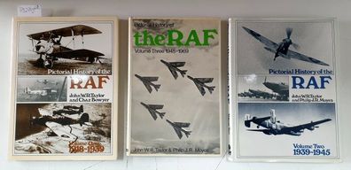 Pictorial History of the RAF Volume I-III,