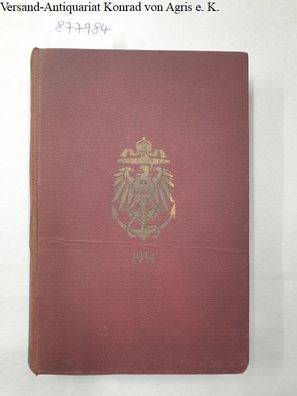 Rangliste der Kaiserlich Deutschen Marine für das Jahr 1914 .