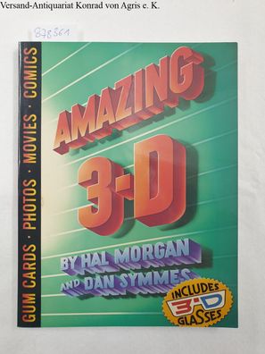 Amazing 3-D Gum Cards - Photos - Movies - Comics includes 3-D Glasses