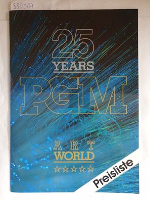 25 years PGM Poster Gallery Munich Art World :