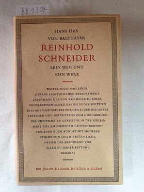 Reinhold Schneider :