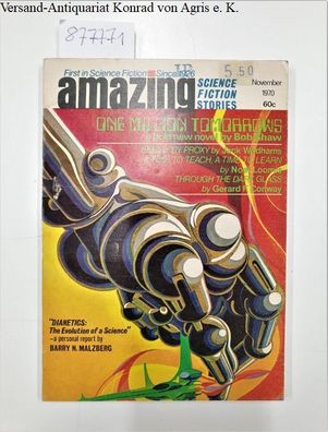 Amazing Science Fiction Stories November, 1970: One Million Tomorrows; a Time to Teac