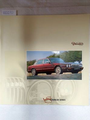 Prospekt Daimler, Daimler Series V8 und Super V8, 1999 :