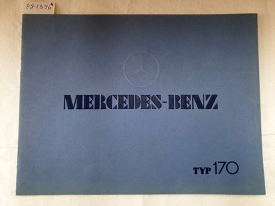 Mercedes-Benz Typ 170 : Prospekt : Reprint : (sehr gut) :