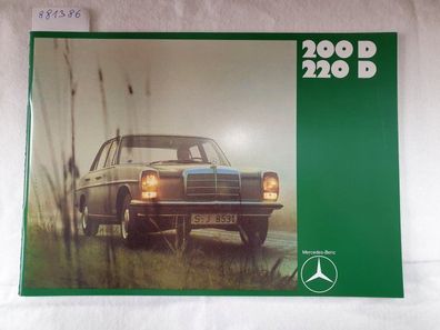 Mercedes-Benz 200 D / 220 D : Prospekt : Reprint :
