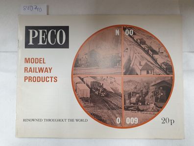 PECO Model Railway Products N,0, 00, 009 catalogue January 1971