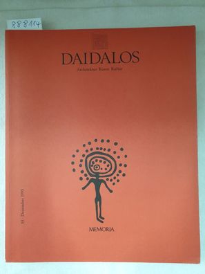 Daidalos : Architektur Kunst Kultur : Nr. 58: 1995 : Memoria :