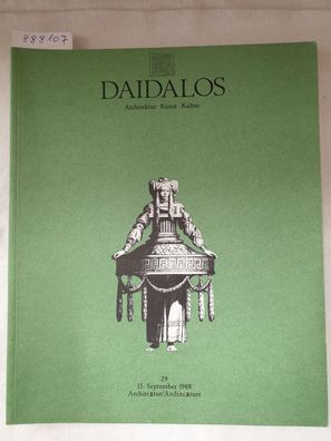 Daidalos : Architektur Kunst Kultur : Nr. 29 : 1988 : Architextur / Architexture :