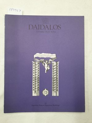 Daidalos : Architektur Kunst Kultur : Nr. 22 : 1986 : Ingeniöse Bauten / Ingenious Bu