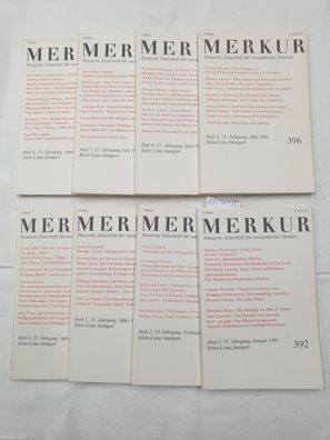 1981) Merkur : Deutsche Zeitschrift für europäisches Denken : Jhg. 1981 : Heft 1-8 :