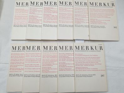 1973) Merkur : Deutsche Zeitschrift für europäisches Denken : Jhg. 1973 : Komplett :