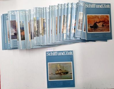 Schiff und Zeit : Heft 1 ( 1973)- 44 (1996) : Konvolut 44 Hefte :