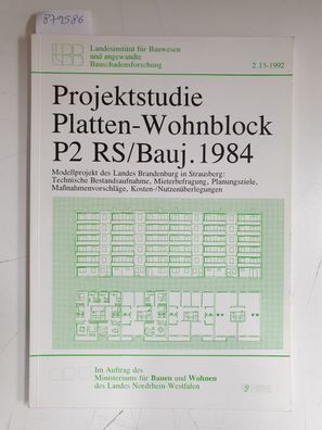Projektstudie Platten-Wohnblock P2 RS/ Bauj. 1984 :