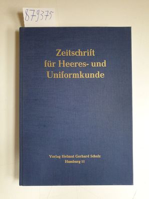 Zeitschrift für Heeres- und Uniformkunde : Jahrgang 1966 :