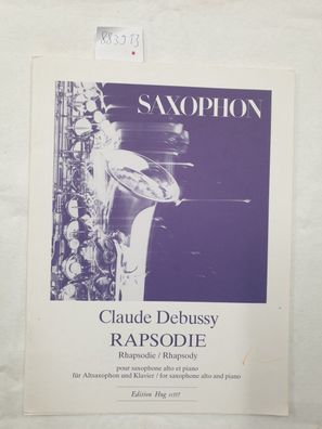 Rhapsodie : für Altsaxophon und Klavier :