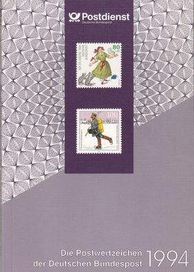 Die Sonderpostwertzeichen der Deutschen Post Jahrbuch 1994 - komplett