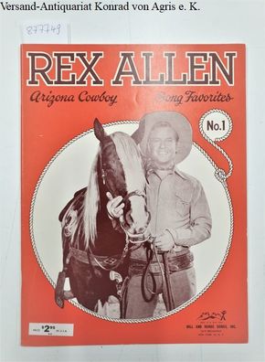 Rex Allen : Arizona Cowboy Song Favorites No.1