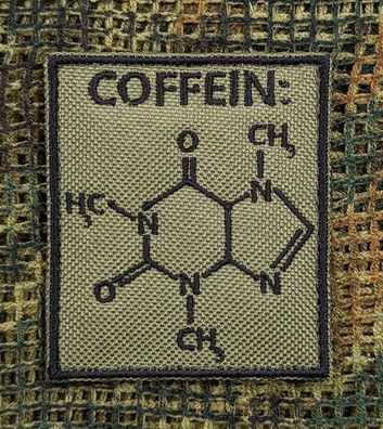 Patch: "Coffein" (zwei Varianten)