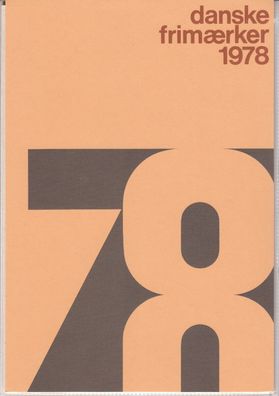 Danske frimaerker Jahrbuch 1978 * * postfrisch - Dänemark