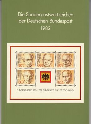 Die Sonderpostwertzeichen der Deutschen Post Jahrbuch 1982 - komplett