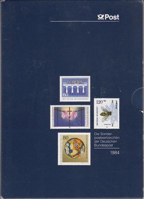 Die Sonderpostwertzeichen der Deutschen Post Jahrbuch 1984 - komplett