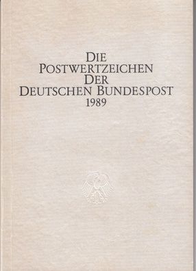 Silberling Die Sonderpostwertzeichen der Deutschen Post Jahrbuch 1989 - komplett
