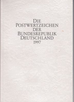 Silberling Die Sonderpostwertzeichen der Deutschen Post Jahrbuch 1997 - komplett