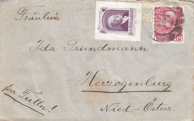 Alter Österreich Brief von 1911 (2)