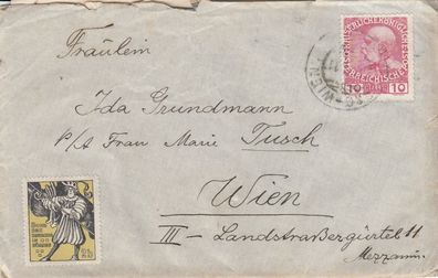 Alter Österreich Brief von 1911 (3)