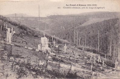 Postkarte WWI Postkarte WWI Le Front de Alsace