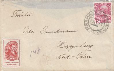 Alter Österreich Brief von 1910 (1)