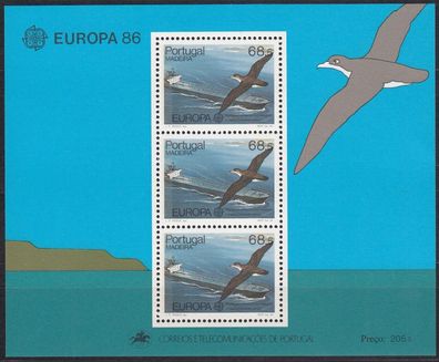Portugal Madeira 1986 100x Block Nr. 7 Mi-Euro: 1500 postfrisch MNH