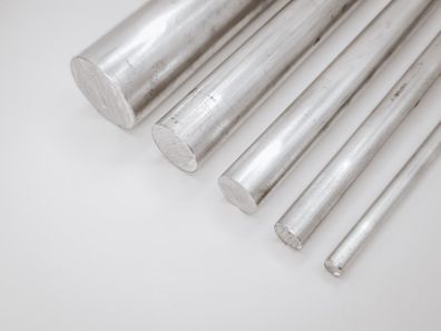Aluminium AlMgSi0,5 Rundstangen 6-30mm Durchmesser 50-1000mm Alu Stab Anoden