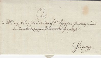 alter Vorphilabrief aus dem Jahr ca. 1850 (1)