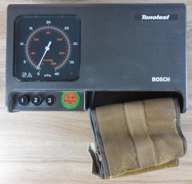 Bosch Blutdruckmessgerät Tonotest Sammler Analog Made in Germany Vintage
