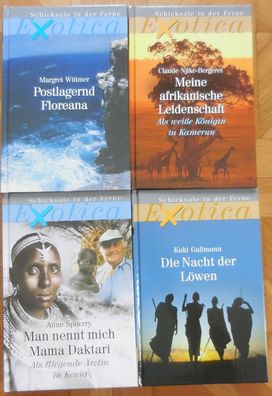 4 Bände Exotica. Schicksale in der Ferne. (Weltbild Sammleredition) (eb197)