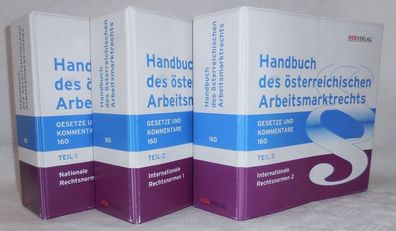 Handbuch des österreichischen Arbeitsmarktrechts, 3 Ordner