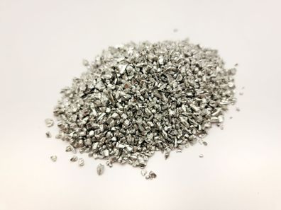 Reinaluminium Alu Granulat Al99,0 (2N) Stückgröße ca. 5mm 100g-1kg für Aluguss